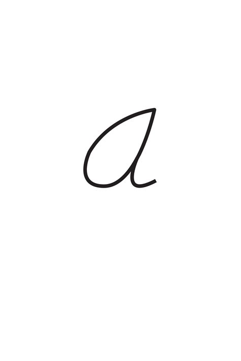 Writing with Cursive Alphabet Printable Letters