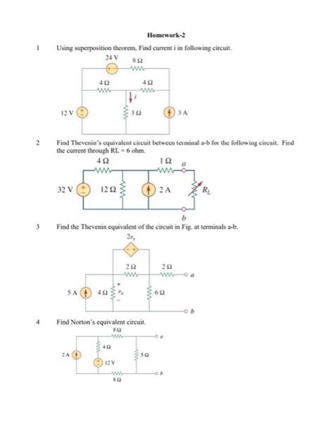Image result for Find Current Using Superposition Theorem