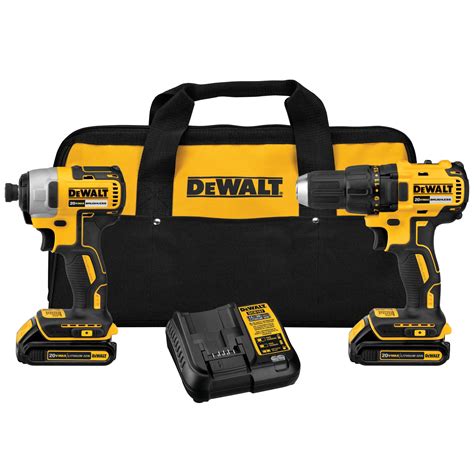 20V MAX* Compact Drill/Driver and Impact Driver Combo Kit | DEWALT