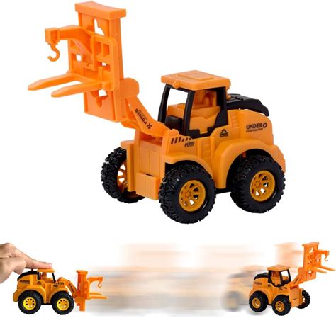 Qcar Fork Lift Warehouse Truck Vehicle Toy Forklift Construction Toys ...