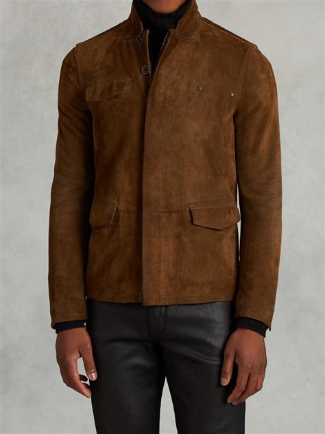 Resultado de imagen para suede jacket men brown | Leather jacket men ...