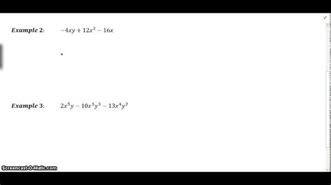 Image result for Factorizing Using HCF CSEC