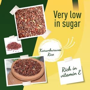 B&B Organics Karunkuruvai Rice (5 Kg) Karunguruvai Rice | Traditional ...