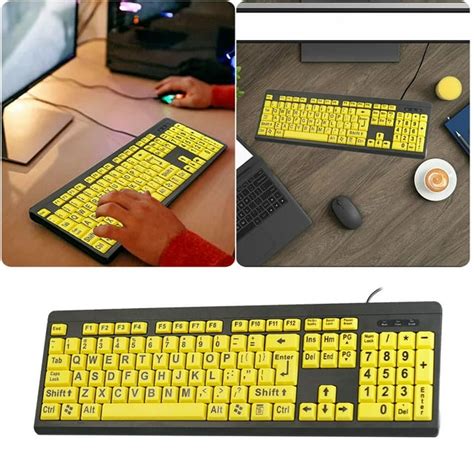 Image result for Large Print Computer Keyboard