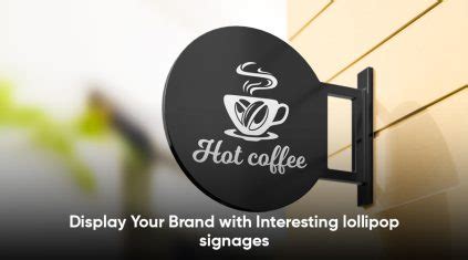 Lollipop Signage Experts – Bold Designs That Attract