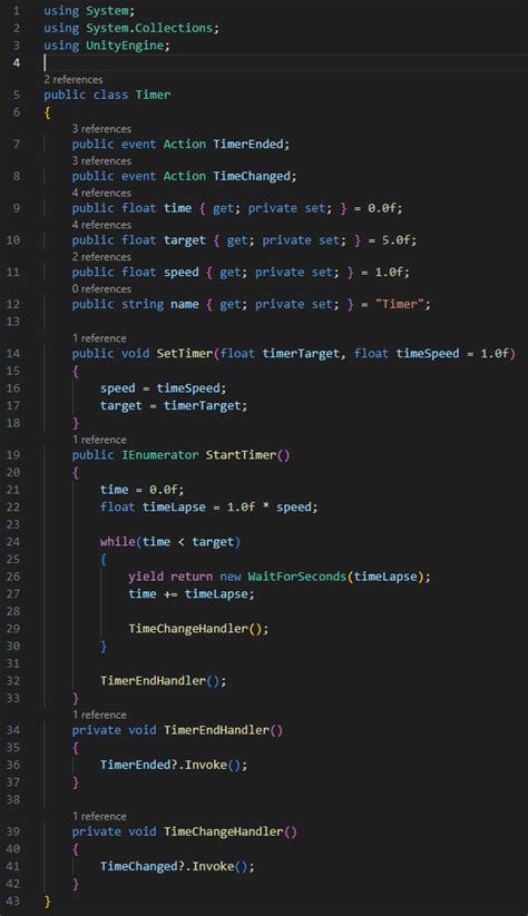Unity C# Timer 的图像结果