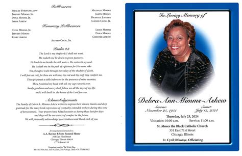 Debra Ann Mimms Askew Obituary | AA Rayner and Sons Funeral Homes