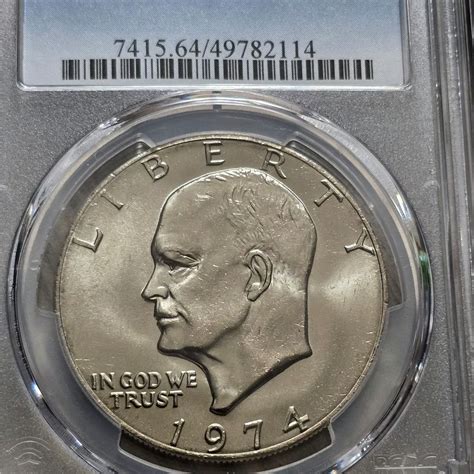 1974 P “Ike” Eisenhower $1 Dollar PCGS MS64!!! - For Sale, Buy Now ...