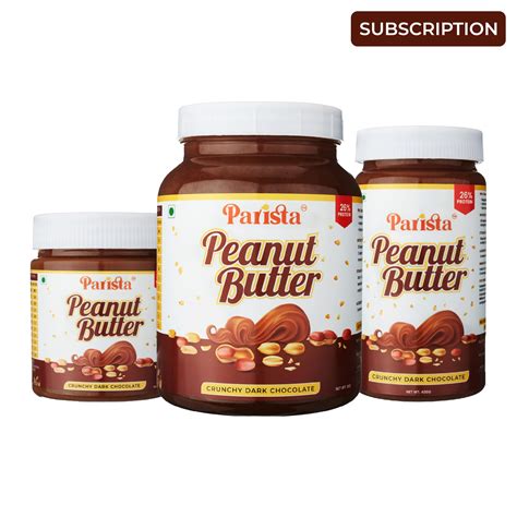Crunchy Dark Chocolate Peanut Butter – Parista Peanut Butter