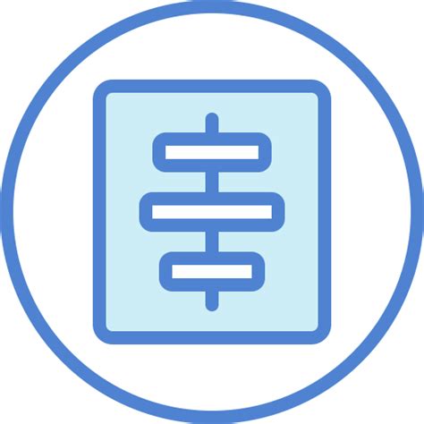Horizontal alignment - Free ui icons