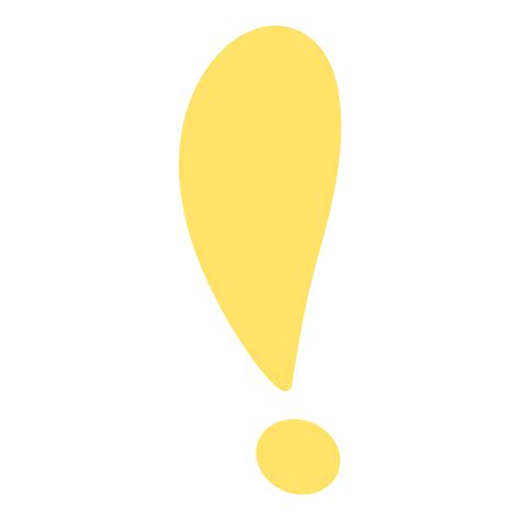Yellow Exclamation Png