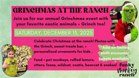 Grinchmas at the Ranch, 4965 Oak Grove Rendon Rd, Burleson, TX, United ...
