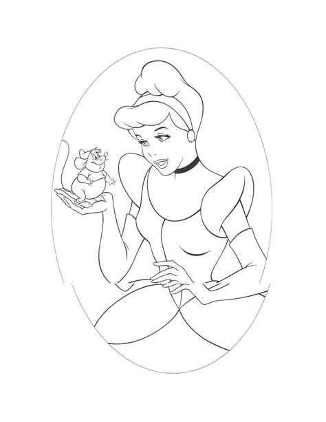 Cinderella Coloring Pages – Printable Coloring Pages. FREE
