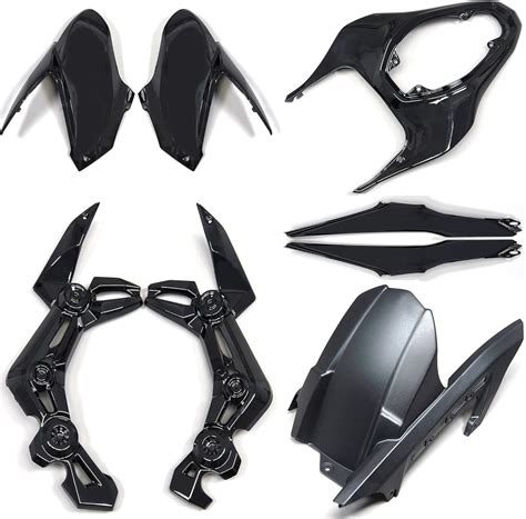 Buy XKMT- Gloss Black ABS Injection Plastic Fairing Kit Compatible With ...