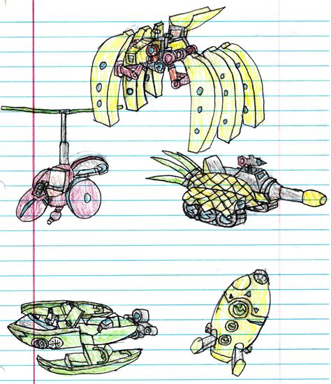 Pac Man Fruit Vehicles by Surge-64 on DeviantArt