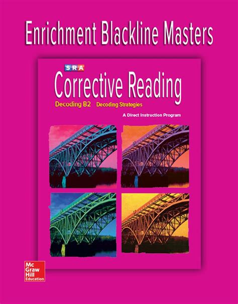 Buy Corrective Reading Decoding Level B2, Enrichment Blackline Master ...