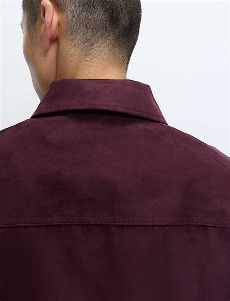 Buy Faux Suede Trucker Jacket at Marks & Spencer