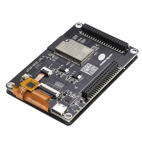 ELECROW ESP32 WT32-SC01 Development Board with 3.5in 320×480 Multi-Tou ...