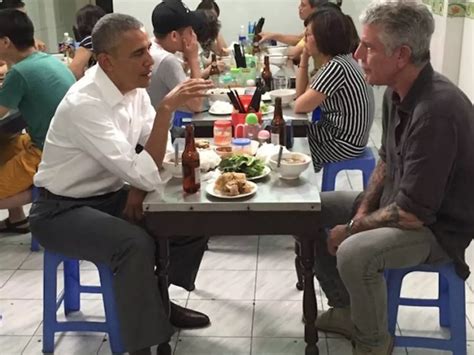 Anthony Bourdain And Barack Obama Were Just Spotted Dining Together At ...