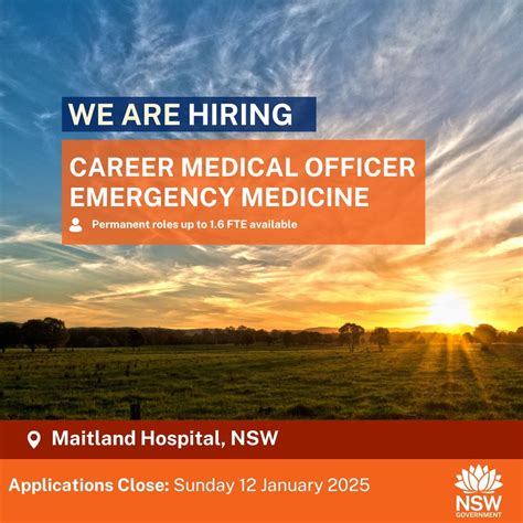 #medicalcareers #emergencymedicine #huntervalleyjobs #maitlandhospital… | Stacey Burbridge