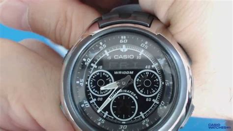 นาฬิกาและจิวเวลลี่ : นาฬิกา Casio worldtime AQ-163 สองระบบ เคาะเดียว ...