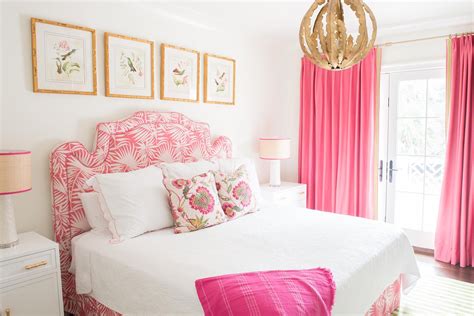 hot pink and black bedroom ideas