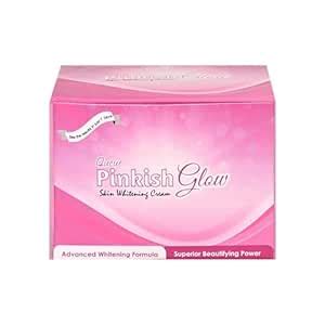 Pinkish Glow Skin Whitening Cream With Kojic and Vitamins : Amazon.in ...