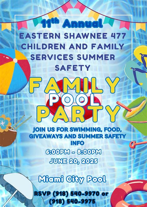 11th Annual Eastern Shawnee 477 Children and Family Services Summer ...