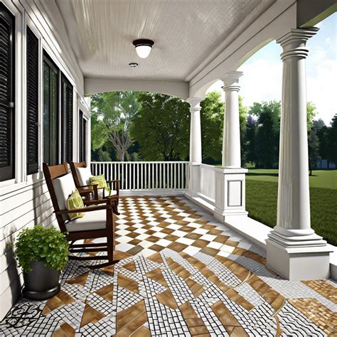 15 Front Porch Tile Ideas to Enhance Your Home's Curb Appeal