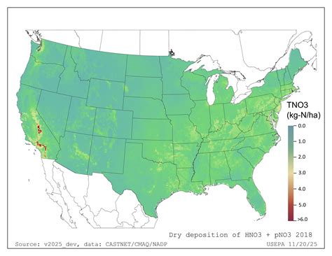 Dry Deposition Maps | US EPA