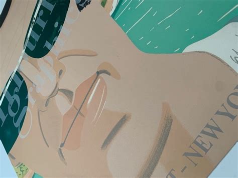 Alex Katz Alex (Self Portrait) Lithograph