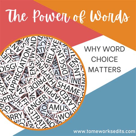 The Power of Words: Why Word Choice Matters — Tomeworks Editing