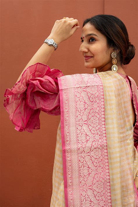 Aabaran - Banaras silk saree – House of Ayana