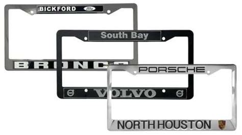 Image result for Custom Made License Plate Frames