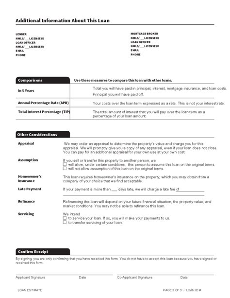 Loan Estimate Example 的图像结果