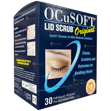 OCuSOFT LID SCRUB Original Pad สูตรออริจินัล 30 แผ่น