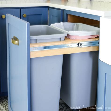 Kitchen Cabinet Trash Can Replacement | Cabinets Matttroy
