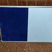Jaykal Non-Magnetic Hanging Whiteboard and Blackboard, Greenboard ...