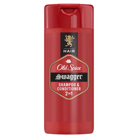 Old Spice Swagger 2in1 Shampoo and Conditioner for Men, Travel Size, 3 ...
