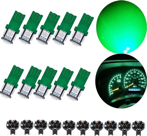 Amazon.com: smilfuy 10PCS T10 194 168 LED Light Bulbs, Dash Lights ...