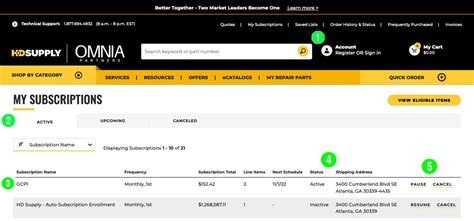 Image result for My Subscriptions Page