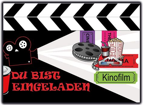 Einladung Kino Kindergeburtstag