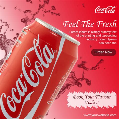 Coca Cola Ad Design in 2025 | Coca cola ad, Coca cola, Cola