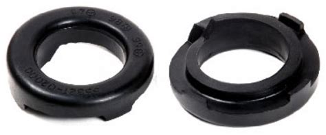 SILVER Rear Coil Spring Pad (Std. Size) (2 Pcs.) Hyundai Santro (55321 ...