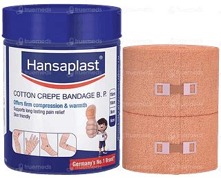 Hansaplast 6 Cm X 4 M Cotton Crepe Bandage 1 - Uses, Side Effects ...