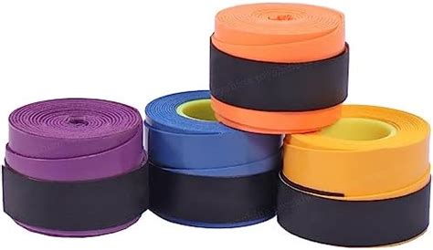 Toyshine 4 Pieces Tennis Badminton Racket Overgrips, Anti-Slip and ...