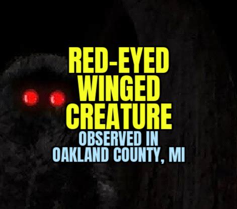 Mysterious Red-Eyed Creature 的图像结果