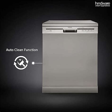 Hindware 12 Place Settings Dishwasher Marcelo (DW100003, Silver ...