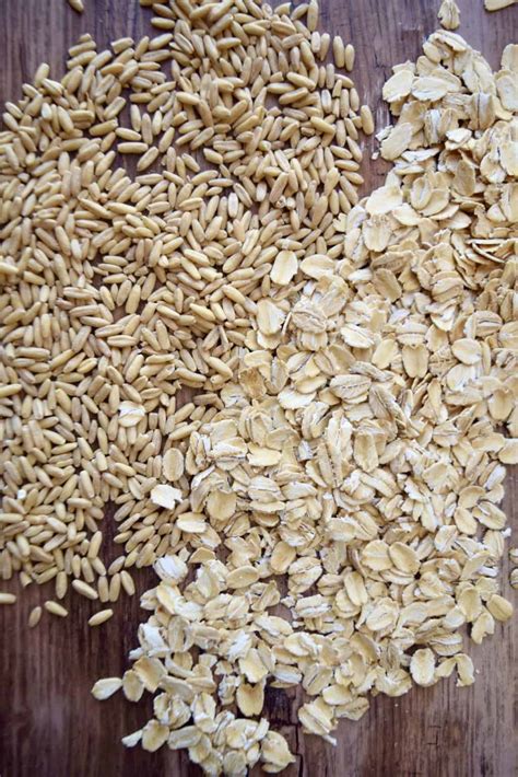 Oat Groats vs. Rolled Oats: What are the differences? • The Incredible ...