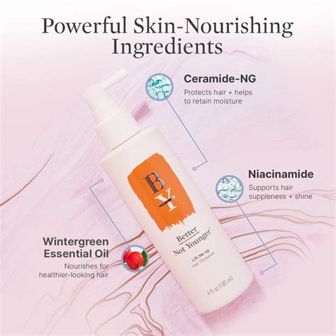 Better Not Younger Lift Me Up Hair Thickener Spray 6fl.oz. Volumizing ...